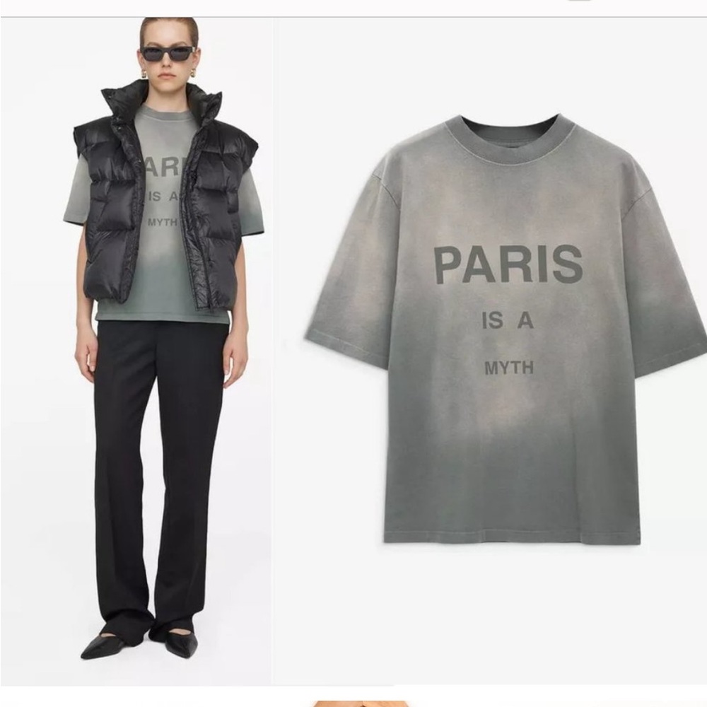 Anine Bing A Paris Is Myth T shirt